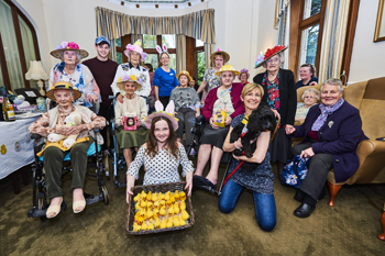 Residents at a Kenilworth care home have been getting into the Easter spirit by holding a colourful Easter fete.